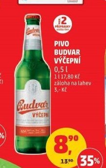 Pivo Budvar výčepní