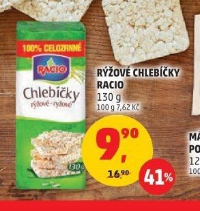 Rýžové chlebíčky Racio