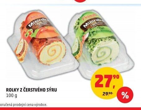 Rolky z čerstvého sýru