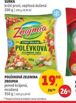 POLÉVKOVÁ ZELENINA ZNOJMIA