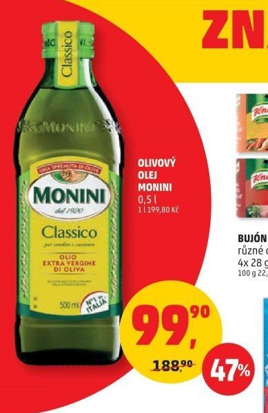 Olivový olej Monini