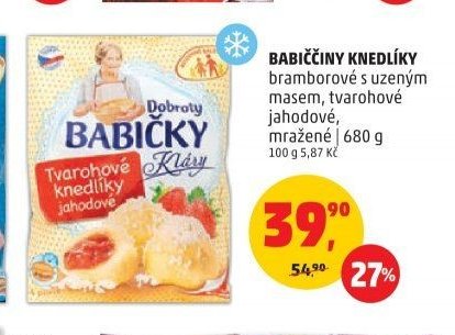 Babiččiny knedlíky tvarohové