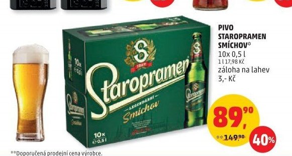 PIVO STAROPRAMEN SMÍCHOV