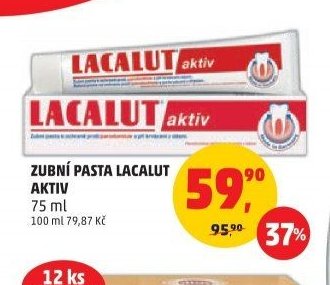 Zubní pasta Lacalut aktiv
