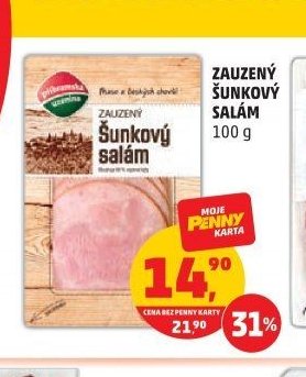 Zauzený šunkový salám 100 g