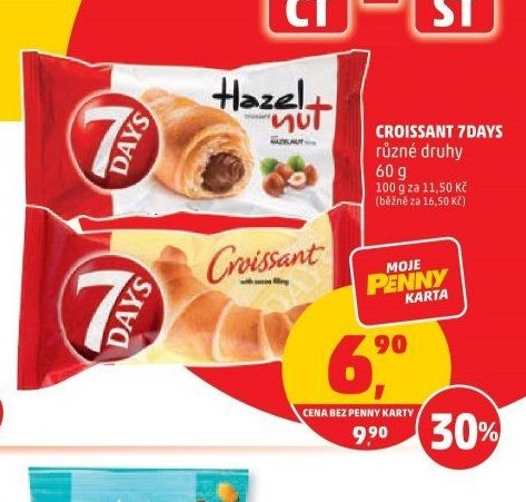 CROISSANT 7DAYS různé druhy