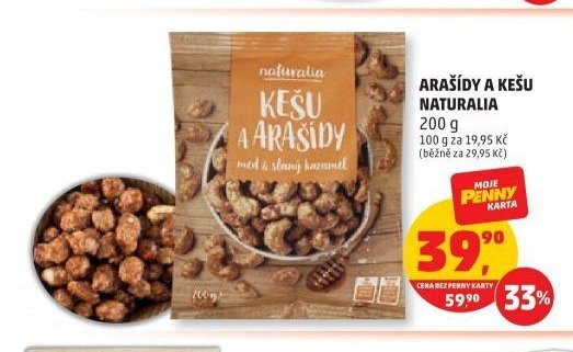 ARAŠÍDY A KEŠU NATURALIA