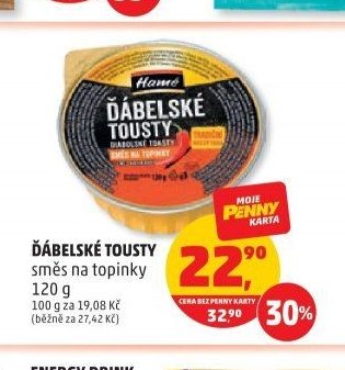 ĎÁBELSKÉ TOUSTY směs na topinky