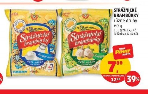 STRÁŽNICKÉ BRAMBŮRKY různé druhy