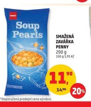 SMAŽENÁ ZAVÁŘKA PENNY