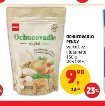 OCHUCOVADLO PENNY sypké bez glutamátu