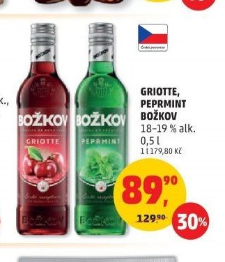 GRIOTTE, PEPRMINT BOŽKOV