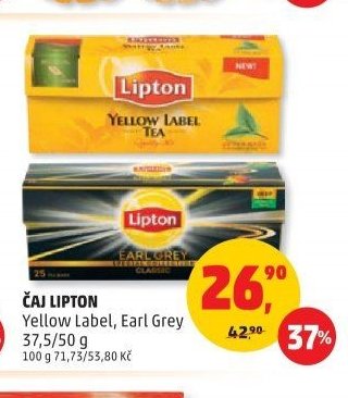 Čaj Lipton 37,5/50 g