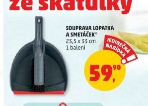 SOUPRAVA LOPATKA A SMETÁČEK