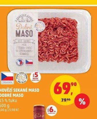 Hovězí sekané maso Dobré maso