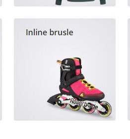 Inline brusle