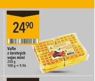 Vafle z čerstvých vajec mini