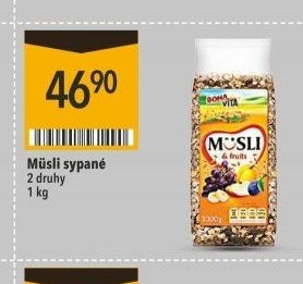 Müsli sypané