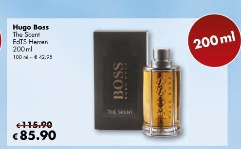 Toaletní voda pánská Boss The Scent Hugo Boss