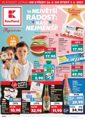 akční leták Kaufland 26.5.2021-1.6.2021