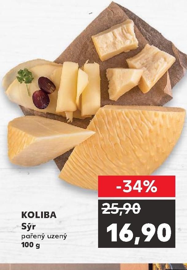 KOLIBA Sýr pařený uzený