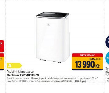 Mobilní klimatizace Electrolux EXP34U338HW