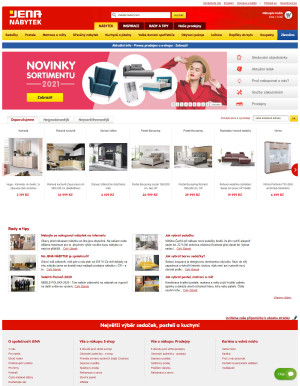 akční leták Jena nábytek 25.5.2021-31.5.2021