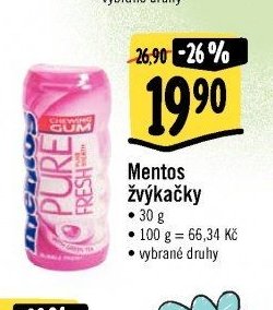 Mentos žvýkačky
