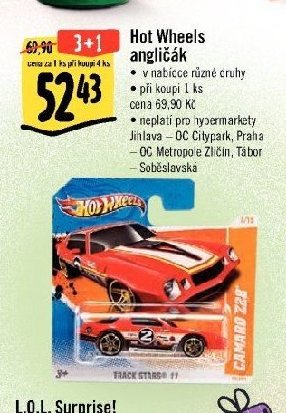 Hot Wheels angličák