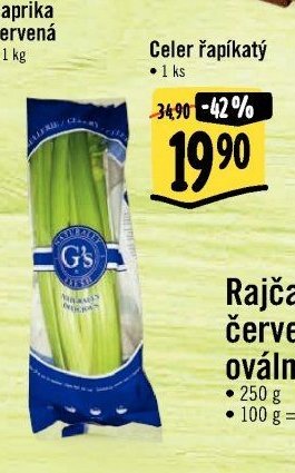 Celer řapíkatý