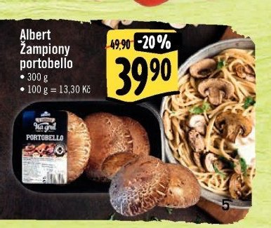 Albert Žampiony portobello