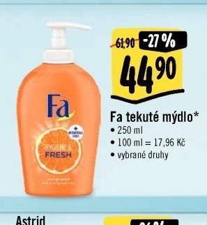 Fa tekuté mýdlo