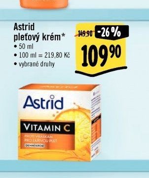 Astrid pleťový krém