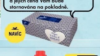 Linteo papírové kapesníky box 200 ks