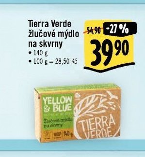 Tierra Verde žlučové mýdlo na skvrny