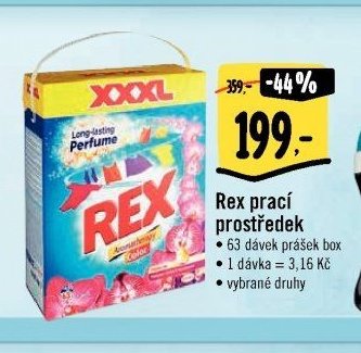 Rex prací prostředek