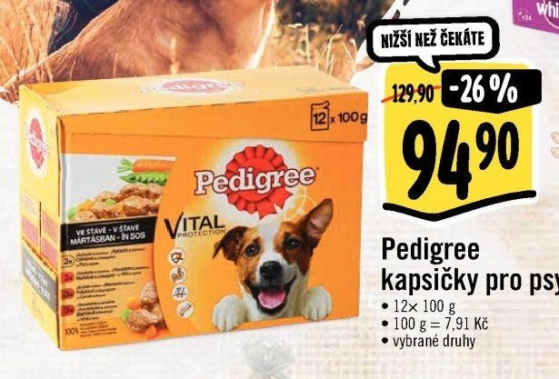 Pedigree kapsičky pro psy