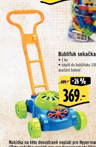 Bublifuk sekačka*