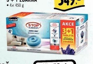 Ceresit Stop vlhkosti Aero 360° náhradní tablety 3 + 1 ZDARMA