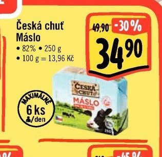 Česká chuť Máslo