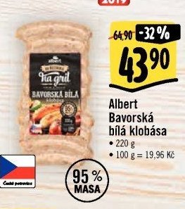 Albert Bavorská bílá klobása