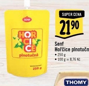Senf Hořčice plnotučná