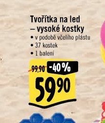 Tvořítka na led - vysoké kostky