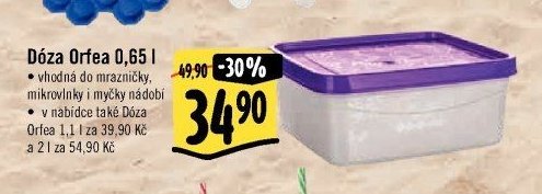 Dóza Orfea 0,65 l