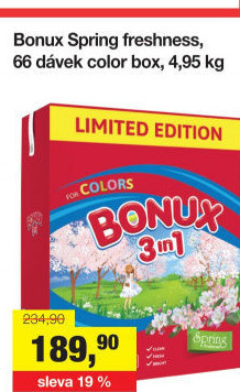 Prací prášek Bonux