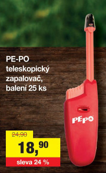 Zapalovač Pe-Po