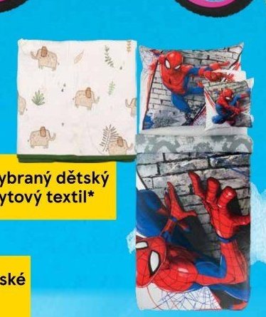 Vybraný dětský bytový textil