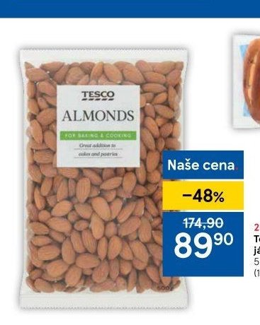 Tesco Mandle natural 500 g