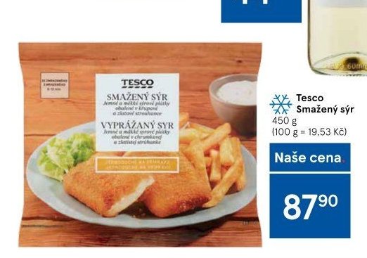 Tesco Smažený sýr 450 g