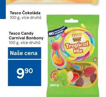 Tesco Candy Carnival Bonbony 100 g